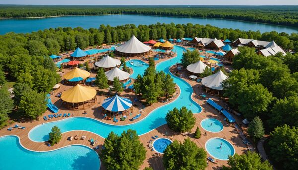 Camping 5 étoiles avec parc aquatique en france : le top des établissements